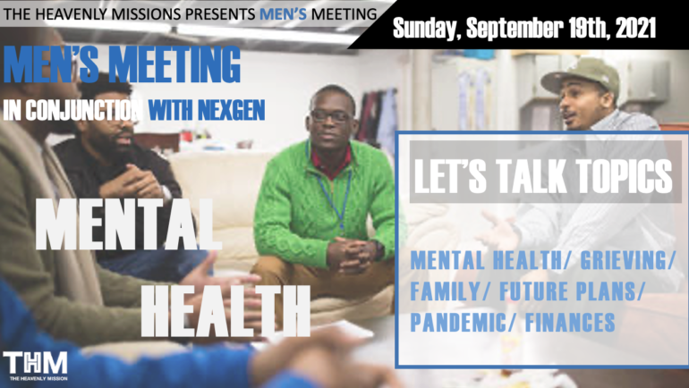 Men’s Meeting-Mental Health